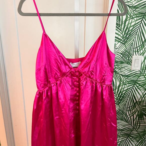 NWT Lovers + Friends Dawson Maxi Top in Magenta Pink Small - Picture 3 of 10